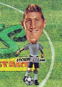 Sticker Bastian Schweinsteiger - World Football Stars 2010 n. 101 - Aquarius