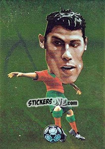 Sticker Cristiano Ronaldo - World Football Stars 2010 n. 117 - Aquarius