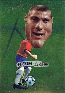 Sticker Nemanja Vidic - World Football Stars 2010 n. 125 - Aquarius