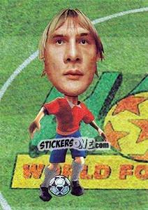 Sticker Miloš Krasic - World Football Stars 2010 n. 126 - Aquarius
