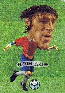 Sticker Aleksandar Lukovic - World Football Stars 2010 n. 128 - Aquarius