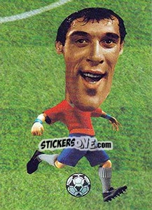 Sticker Nenad Milijaš - World Football Stars 2010 - Aquarius