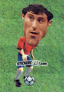 Sticker Dejan Stankovic - World Football Stars 2010 n. 134 - Aquarius