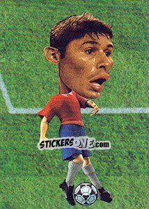 Sticker Nikola Žigic - World Football Stars 2010 n. 135 - Aquarius