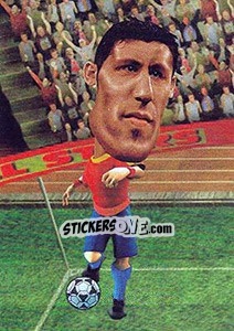 Sticker Joan Capdevila - World Football Stars 2010 - Aquarius