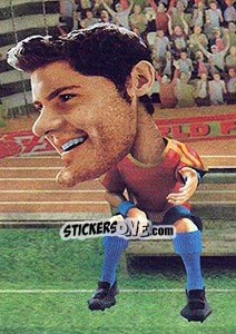 Sticker Juan Mata - World Football Stars 2010 - Aquarius