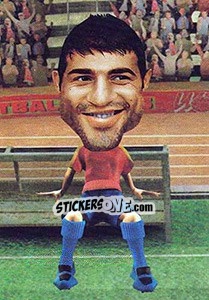 Sticker Raúl Albiol - World Football Stars 2010 n. 138 - Aquarius