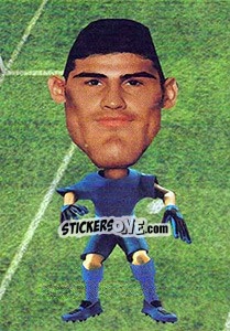 Sticker Iker Casillas - World Football Stars 2010 n. 139 - Aquarius