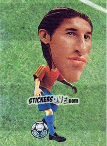Sticker Sergio Ramos - World Football Stars 2010 - Aquarius
