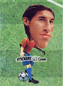 Sticker Sergio Ramos - World Football Stars 2010 n. 143 - Aquarius