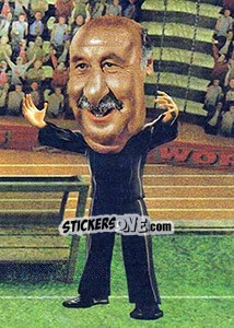 Sticker Vicente del Bosque - World Football Stars 2010 n. 145 - Aquarius
