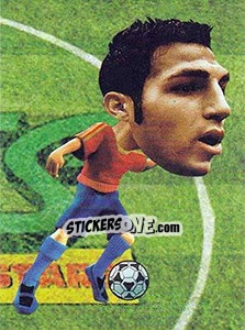 Sticker Cesc Fàbregas - World Football Stars 2010 - Aquarius