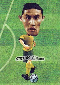 Sticker Tim Cahill - World Football Stars 2010 n. 154 - Aquarius