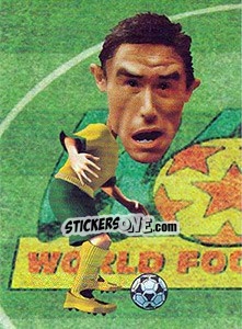 Sticker Harry Kewell - World Football Stars 2010 n. 155 - Aquarius