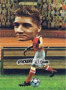 Sticker Nicklas Bendtner - World Football Stars 2010 - Aquarius
