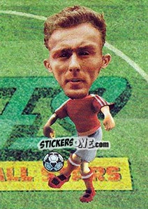 Sticker Dennis Rommedahl - World Football Stars 2010 - Aquarius