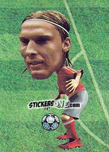 Sticker Christian Poulsen - World Football Stars 2010 - Aquarius