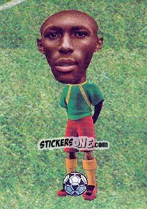 Sticker Stéphane Mbia - World Football Stars 2010 - Aquarius