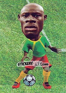 Sticker Achille Emana - World Football Stars 2010 - Aquarius
