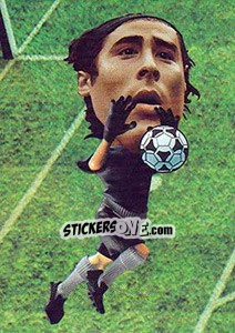 Sticker Guillermo Ochoa - World Football Stars 2010 - Aquarius