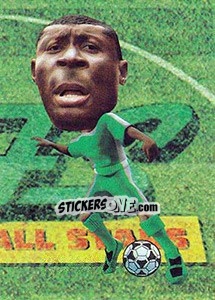Sticker Yakubu Aiyegbeni - World Football Stars 2010 n. 188 - Aquarius