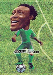 Sticker Chinedu Obasi - World Football Stars 2010 n. 189 - Aquarius
