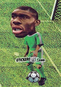 Sticker Joseph Yobo - World Football Stars 2010 n. 190 - Aquarius
