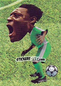 Sticker Obafemi Martins - World Football Stars 2010 n. 191 - Aquarius