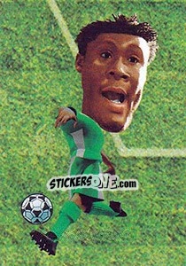 Sticker John Obi Mikel - World Football Stars 2010 - Aquarius