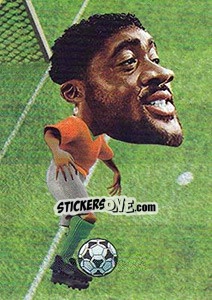 Sticker Kolo Touré - World Football Stars 2010 - Aquarius