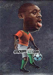 Sticker Yaya Touré - World Football Stars 2010 n. 196 - Aquarius