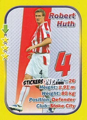 Sticker Robert Huth - Stars 3x1 (Big) n. 1 - Aquarius