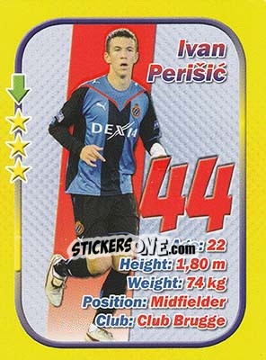 Sticker Ivan Perišic - Stars 3x1 (Big) n. 12 - Aquarius