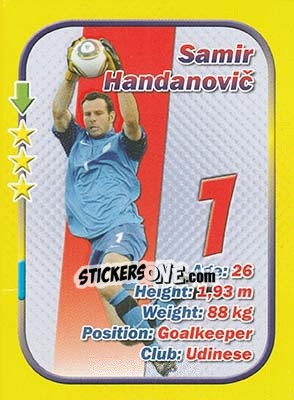 Figurina Samir Handanovic - Stars 3x1 (Big) - Aquarius