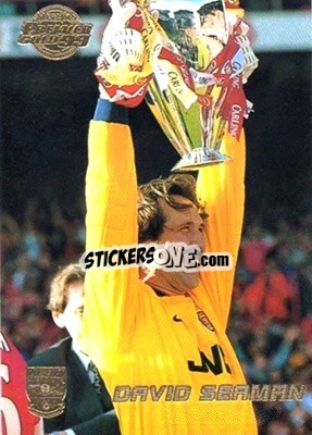 Sticker David Seaman - Premier Gold 1998-1999 n. 1 - Merlin