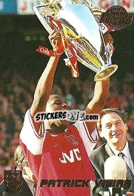 Sticker Patrick Vieira - Premier Gold 1998-1999 n. 3 - Merlin