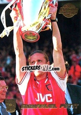 Sticker Emmanuel Petit - Premier Gold 1998-1999 n. 6 - Merlin