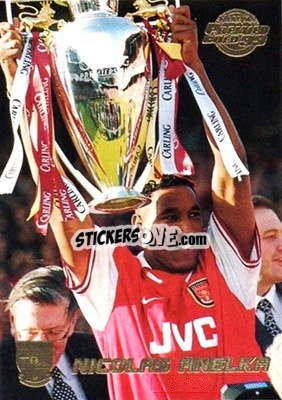 Sticker Nicolas Anelka - Premier Gold 1998-1999 n. 7 - Merlin