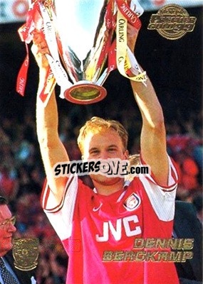 Sticker Dennis Bergkamp - Premier Gold 1998-1999 n. 8 - Merlin