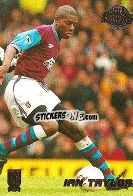 Sticker Ian Taylor - Premier Gold 1998-1999 n. 13 - Merlin