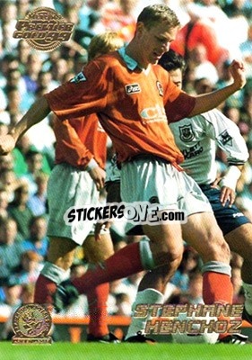 Sticker Stephane Henchoz - Premier Gold 1998-1999 n. 19 - Merlin