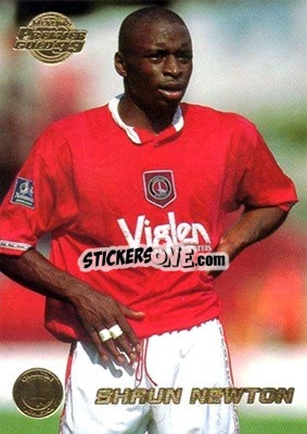 Sticker Shaun Newton - Premier Gold 1998-1999 n. 28 - Merlin
