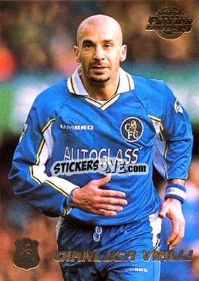 Sticker Gianluca Vialli - Premier Gold 1998-1999 n. 36 - Merlin