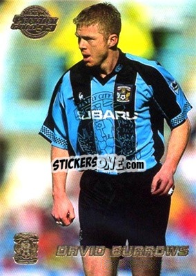 Sticker David Burrows - Premier Gold 1998-1999 n. 40 - Merlin