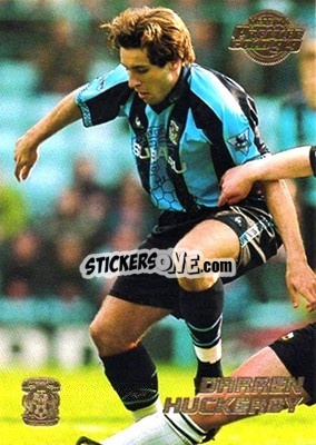 Sticker Darren Huckerby - Premier Gold 1998-1999 n. 45 - Merlin