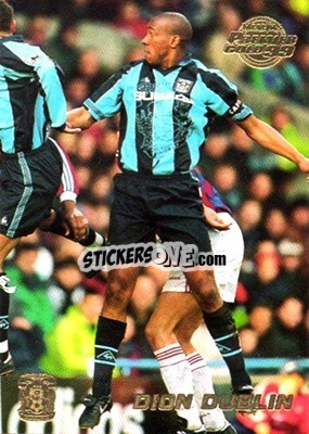 Sticker Dion Dublin - Premier Gold 1998-1999 n. 46 - Merlin