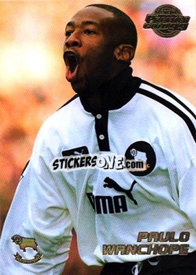Sticker Paulo Wanchope - Premier Gold 1998-1999 n. 52 - Merlin