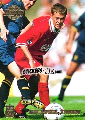Sticker Michael Owen - Premier Gold 1998-1999 - Merlin
