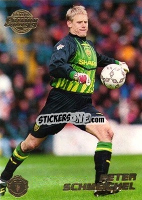Sticker Peter Schmeichel - Premier Gold 1998-1999 n. 84 - Merlin