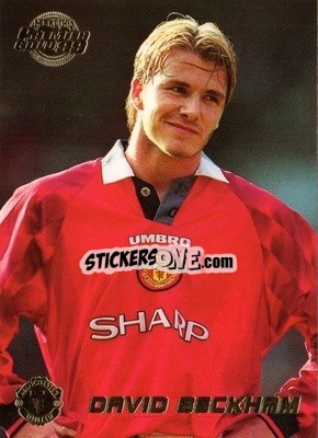 Sticker David Beckham - Premier Gold 1998-1999 - Merlin